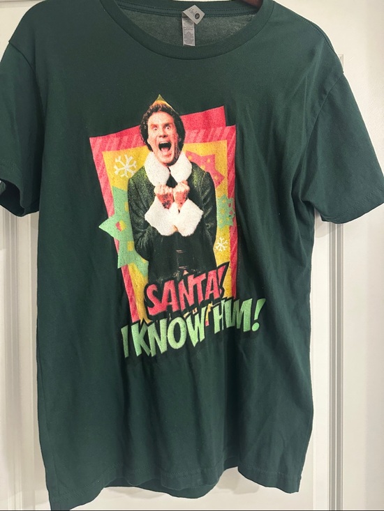 Next Level Apparel Other - ELF Graphic Tee - "Santa? I Know Him!"